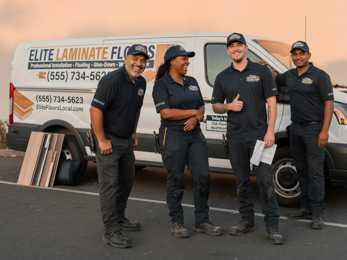 Laminate flooring installation company in Laotto, IN